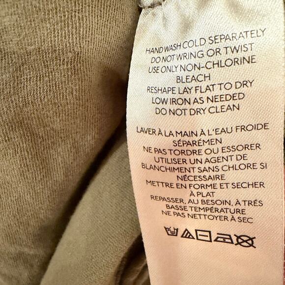 We The Free Free People Women’s Tops Bundle 5 Slub Tees M/L Distressed Boho Raw - Picture 7 of 16